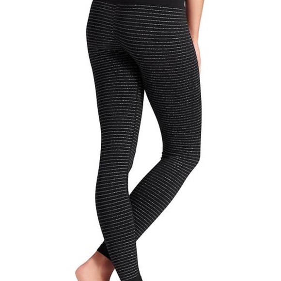 Athleta Shimmer Stripe tight - Picture 2 of 3